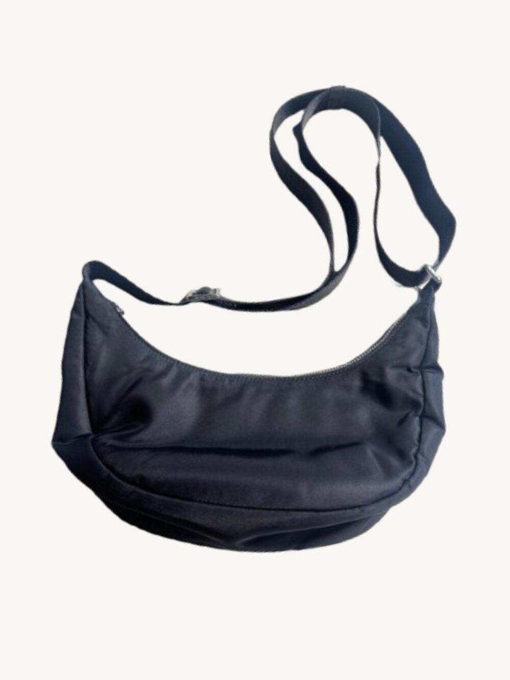 Babaton Aritzia Milestone Mini Bag Black & Silver